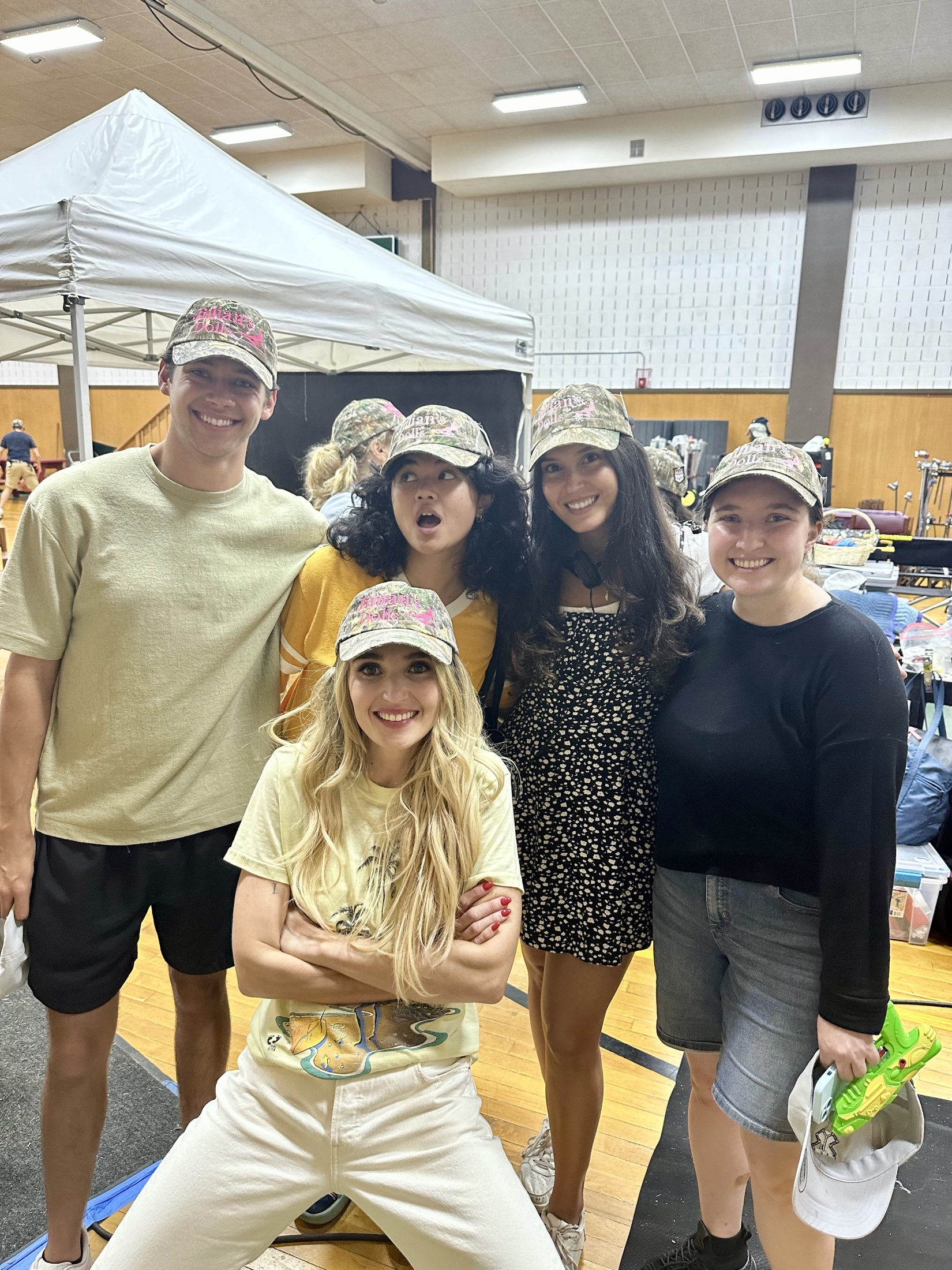Axelle Azoulay with the Summer of 69 team