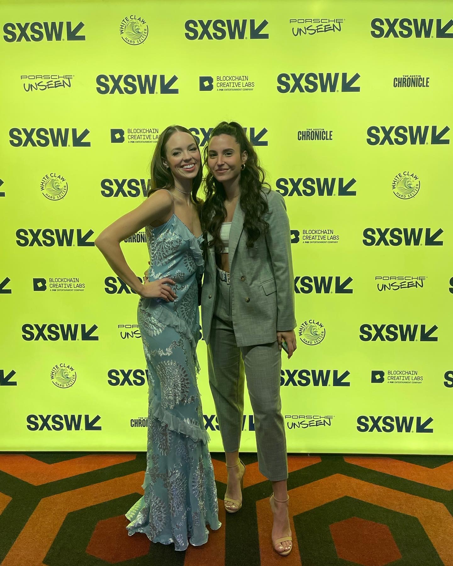 Axelle Azoulay with a collaborator at SXSW 2022